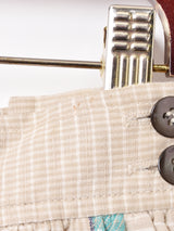 アメリカ製 チェック リネンスカート