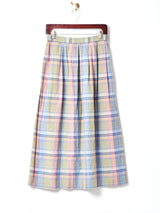アメリカ製 チェック タックスカート