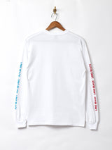 【2色展開】 アームプリント ロングスリーブTシャツ Long Beach