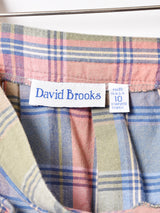 アメリカ製 チェック タックスカート