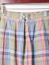 アメリカ製 チェック タックスカート