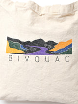 BIVOUACプリント ショルダー トートバッグ