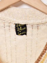 ラインデザイン サマーニットトップス