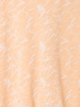 総柄 サマーニットトップス