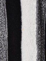 ストライプ サマーニットトップス