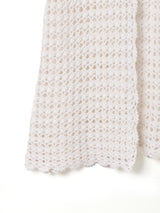 クロシェ ロングベスト