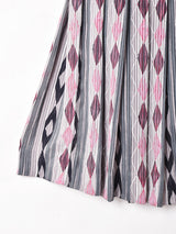 総柄 フレアスカート