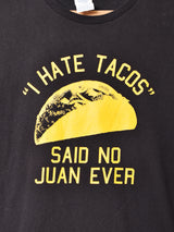 タコス プリントTシャツ