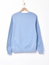 ワンポイント刺繍 スウェットシャツ