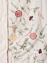 花刺繍入り ベスト