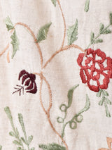 花刺繍入り ベスト