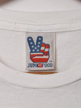 JUNKFOOD KISS プリントTシャツ