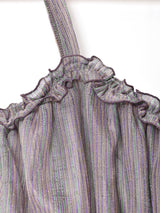 【4色展開】Meridian シアー ラメキャミソール