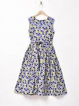 Emerald Motel 総柄 スリーブレスワンピース