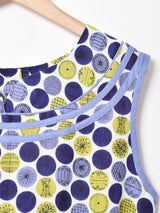 Emerald Motel 総柄 スリーブレスワンピース