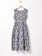 Emerald Motel 総柄 スリーブレスワンピース