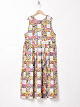 Emerald Motel カレンダー柄スリーブレスワンピース