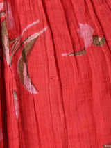 花柄 インド綿スカート