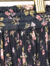 花柄 コットンスカート