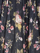 花柄 コットンスカート