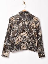 総柄 ジャケット