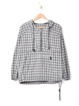 チェック アノラックパーカー