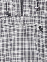 チェック アノラックパーカー