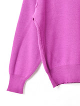 テープデザイン タートルネックセーター