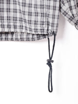 チェック アノラックパーカー