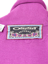 テープデザイン タートルネックセーター