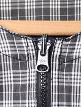 チェック アノラックパーカー