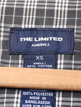 チェック アノラックパーカー