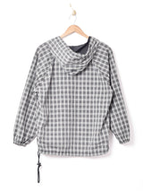 チェック アノラックパーカー