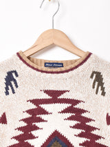ネイティブデザイン コットンセーター