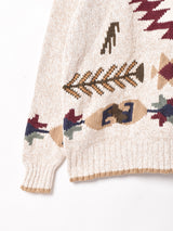 ネイティブデザイン コットンセーター