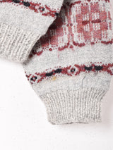 総柄 織り トップス