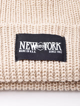 【6色展開】  New York Hat Co. ニットキャップ