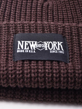 【6色展開】  New York Hat Co. ニットキャップ