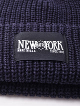 【6色展開】  New York Hat Co. ニットキャップ