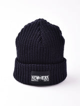【6色展開】  New York Hat Co. ニットキャップ