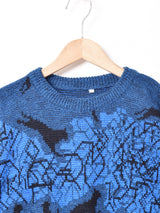 イタリア製 総柄セーター