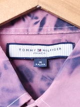 TOMMY HILFIGER タイダイ 後染め 長袖シャツ