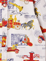 Backers 総柄 半袖シャツ