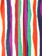 Backers マルチストライプ 半袖シャツ