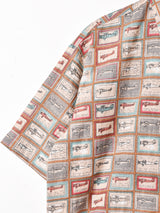 Backers 総柄 半袖シャツ