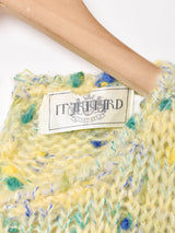 パワーショルダー ネップセーター