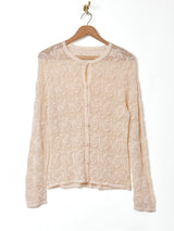 クロシェカーディガン