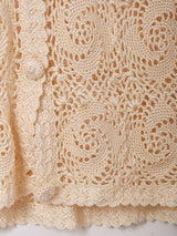 クロシェカーディガン