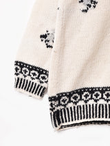 フラワーデザイン セーター