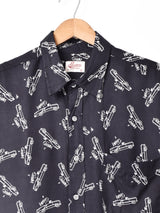 【2色展開】Backers 総柄 半袖シャツ